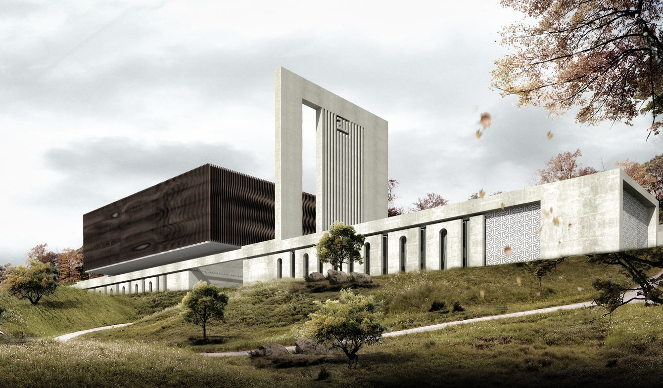 阿富汗伊斯兰研究中心临时建筑-2