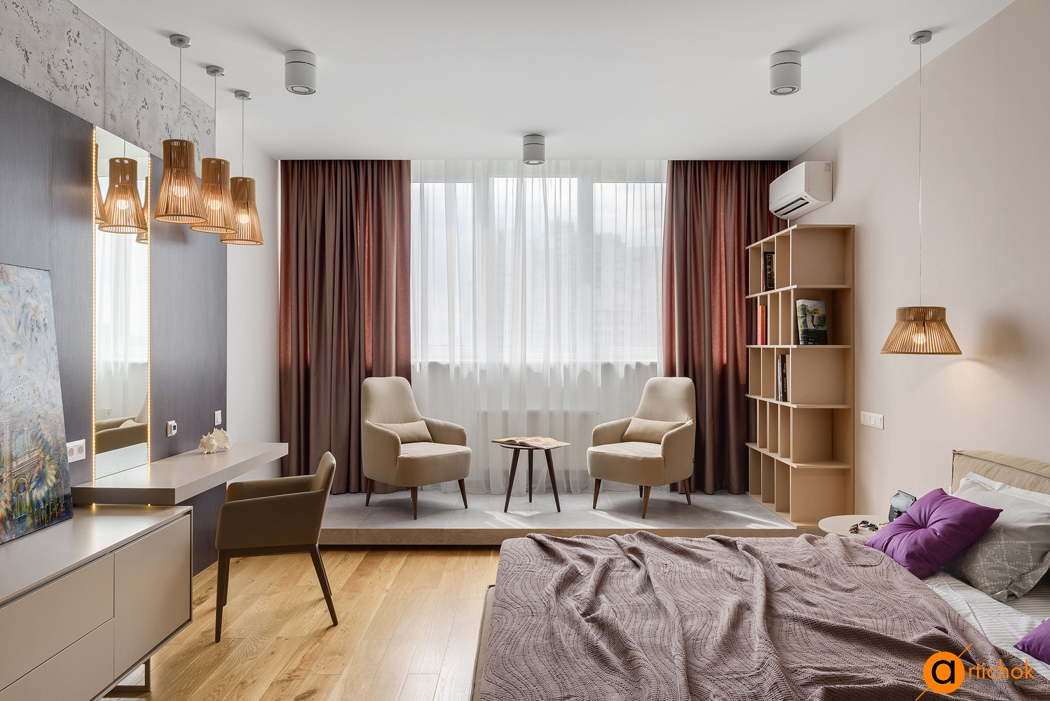 融合功能与舒适的现代公寓设计-27