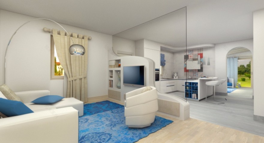 双拼别墅室内设计案例解析-1