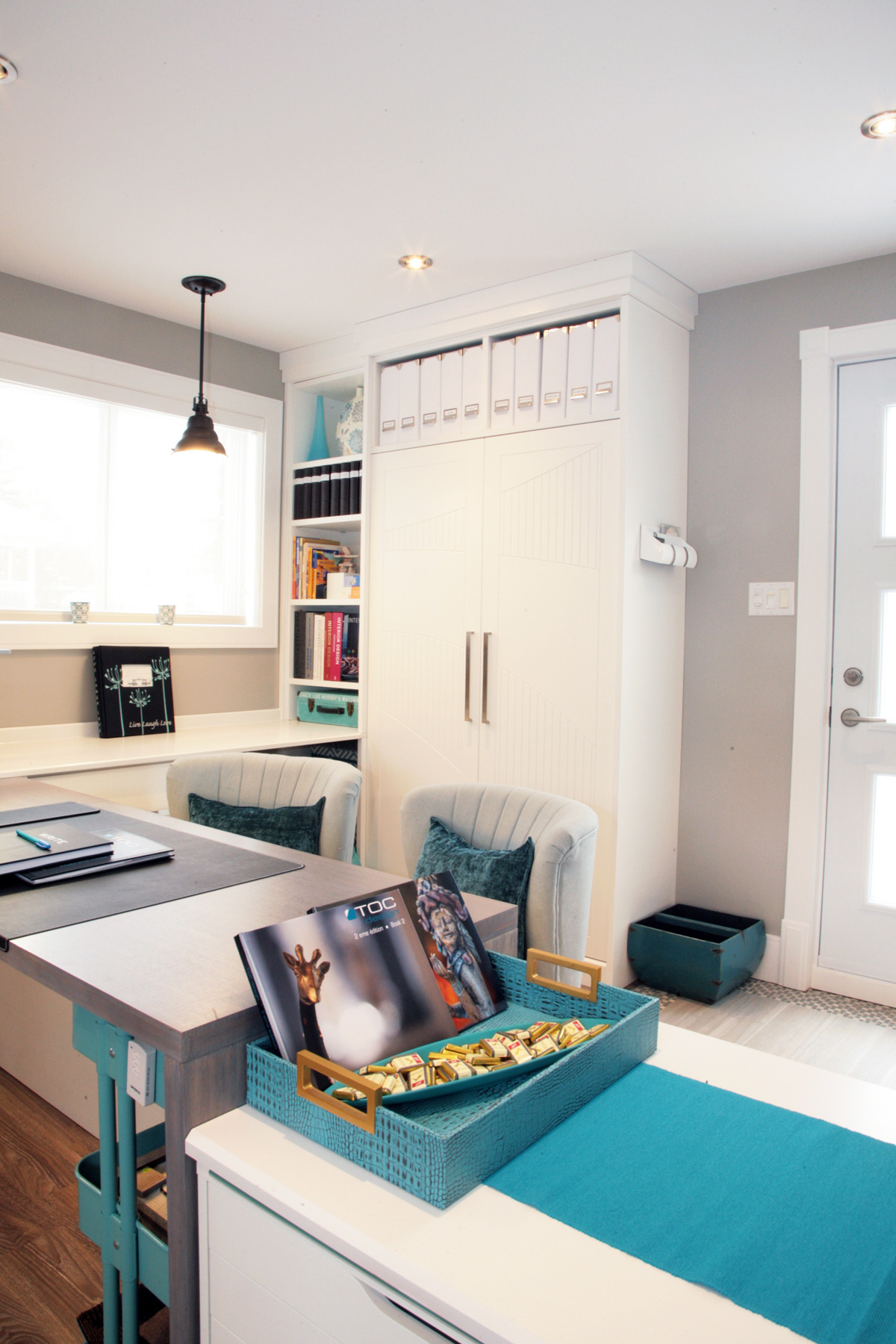 专业室内设计师的家办公空间-7