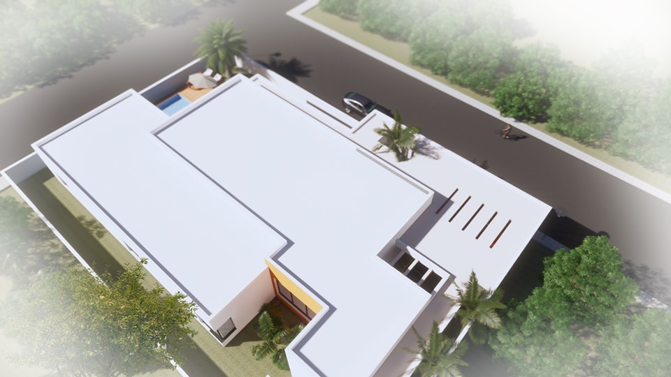 巴黎独立别墅现代设计-0