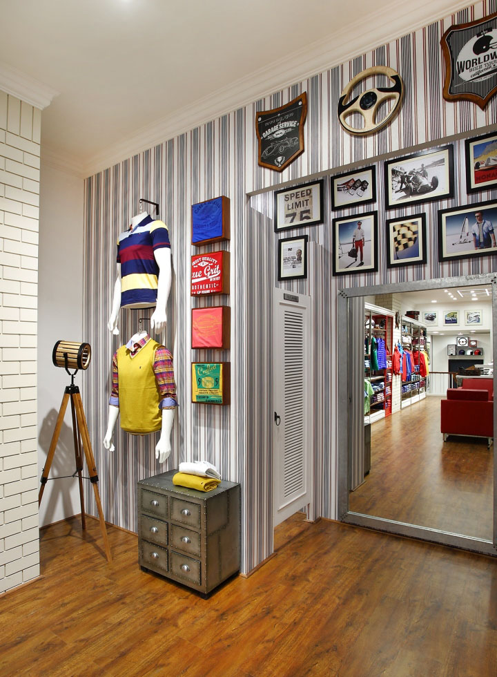 印度班加罗尔Louise Philippe休闲服装品牌零售店设计-5