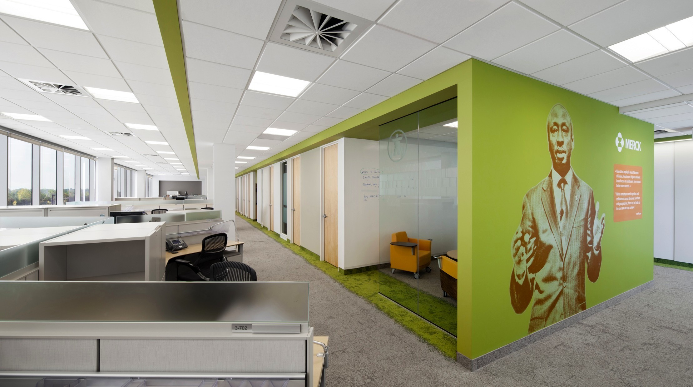 Montreal Merck 总部 · 现代共享办公空间-5