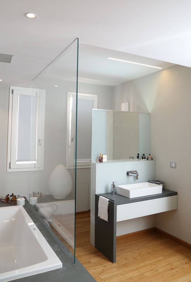 现代风格公寓设计，绿色与白色打造生活空间-17