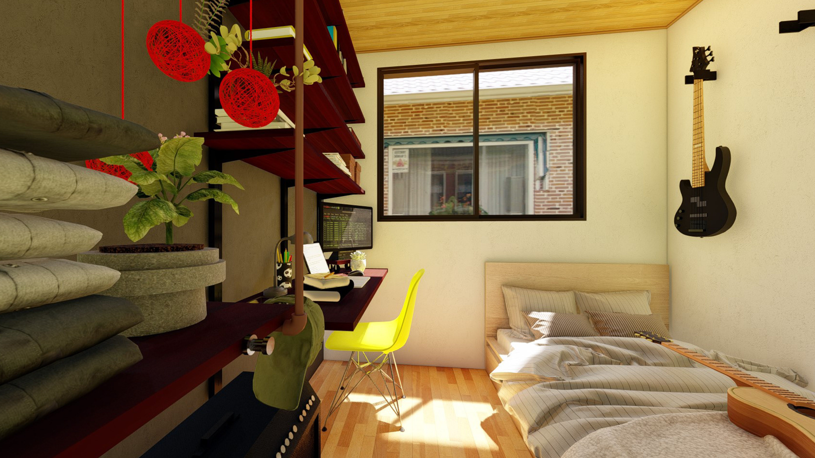 《七月四号室》——专为年轻程序员和音乐家打造的空间设计-14