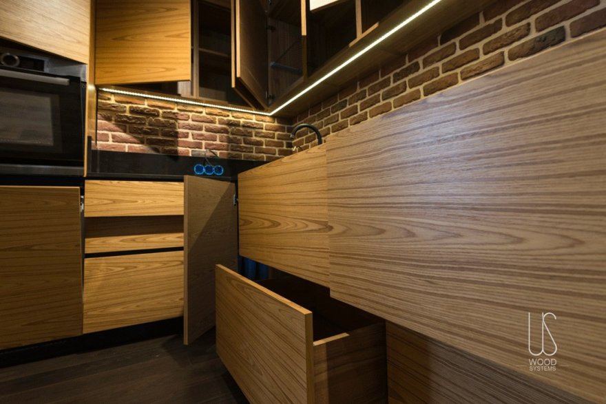 乌克兰木系统公司打造"流动牛轧糖"厨房-15