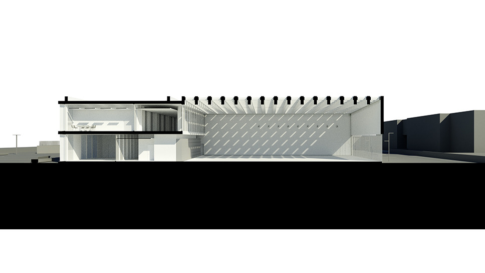 2017 年未实现的莱纳特·苏尔·塞韦索多功能市民中心设计-9