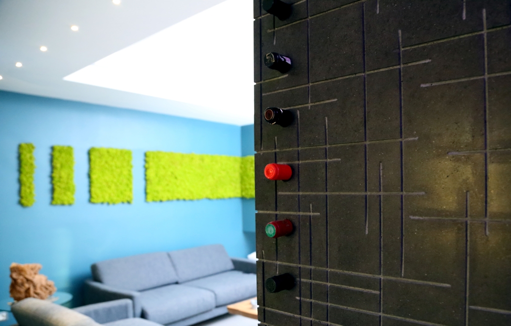 现代风格公寓设计，绿色与白色打造生活空间-49