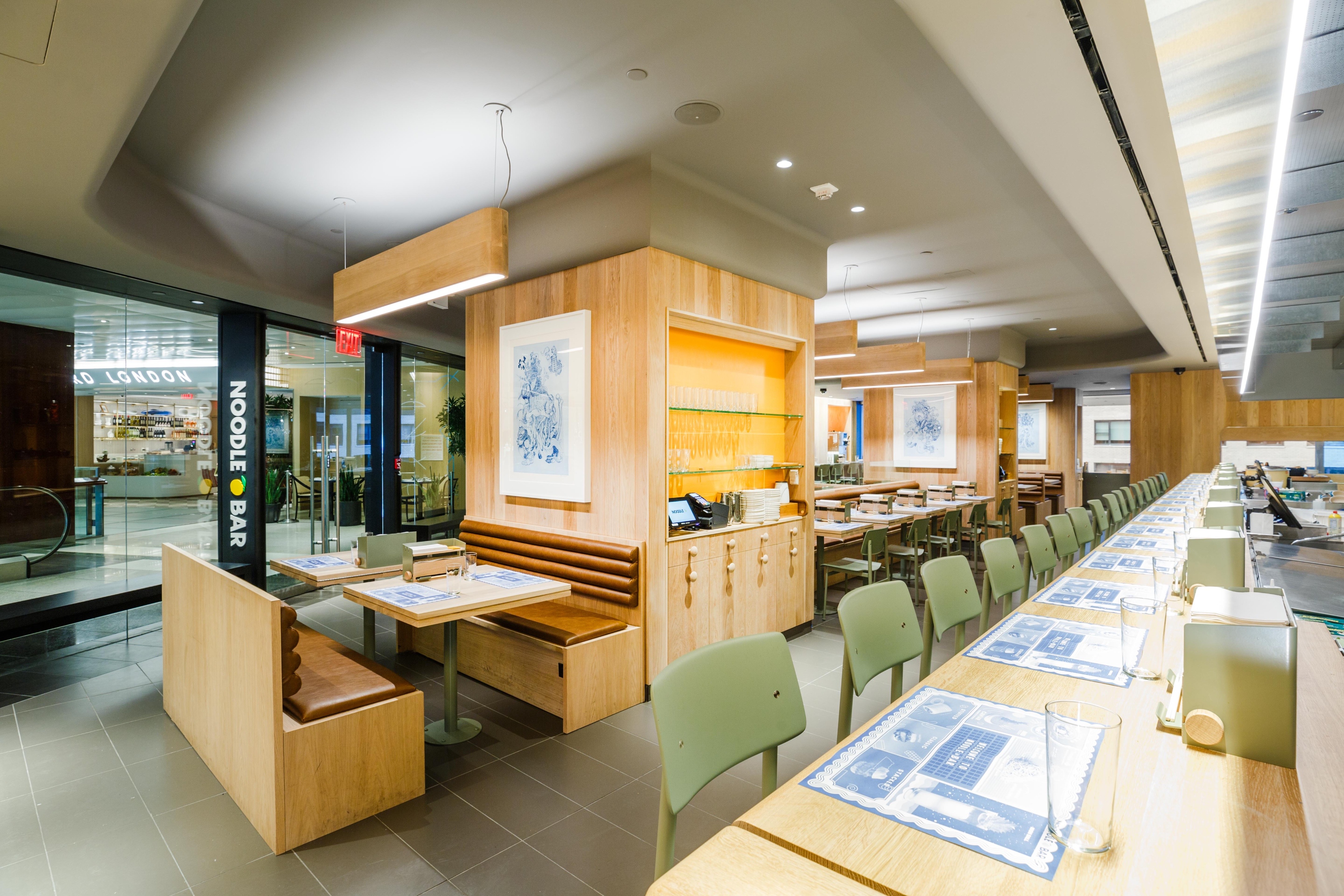 2018 年纽约 Momofuku Noodle Bar 餐厅室内设计-2