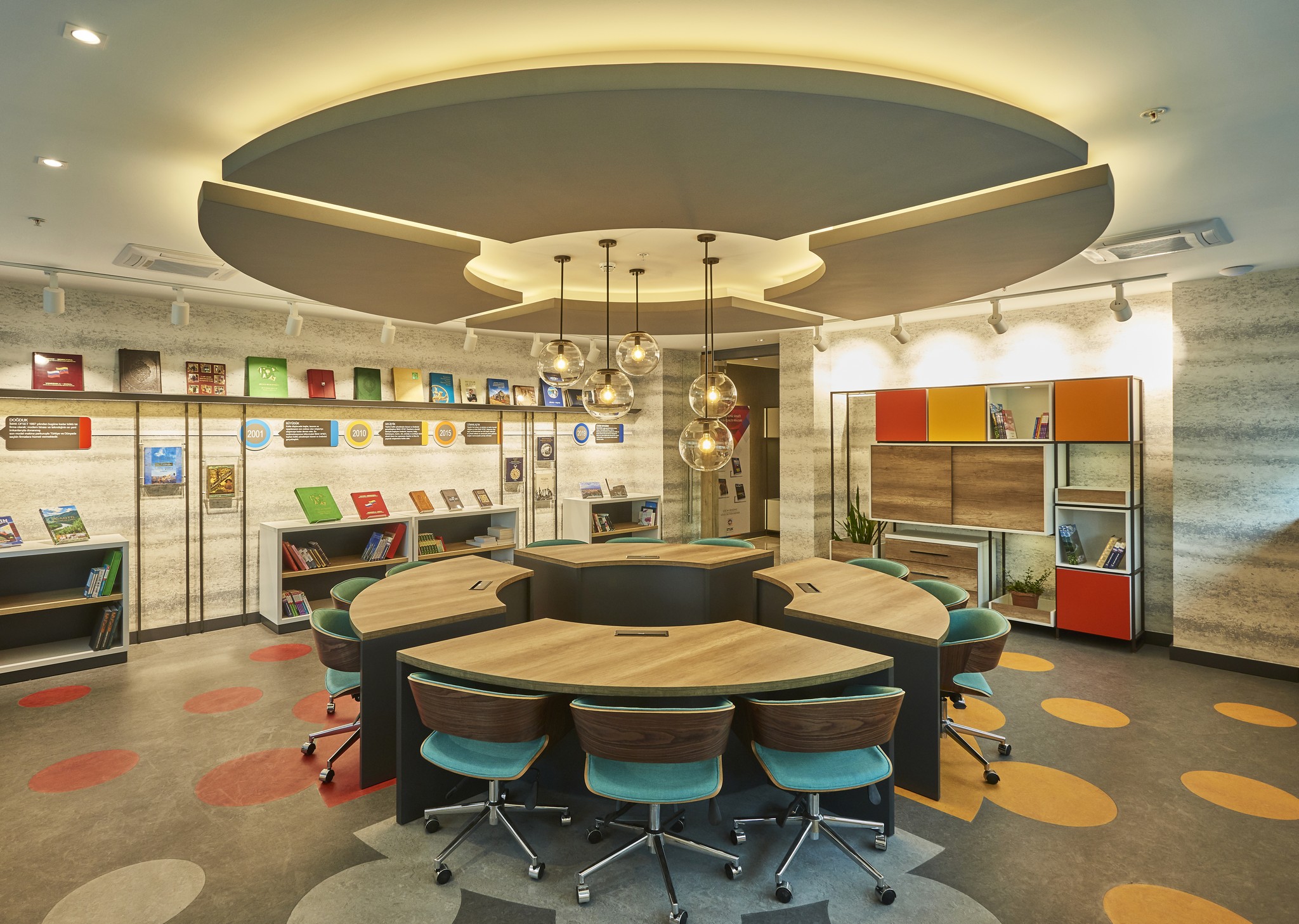 Imak Ofset 管理办公室，现代与有机的融合-4