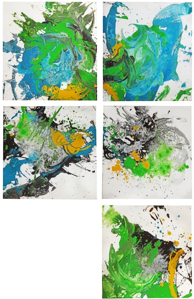 2014 年完成的 QVC Realty 俱乐部抽象流体画设计-17