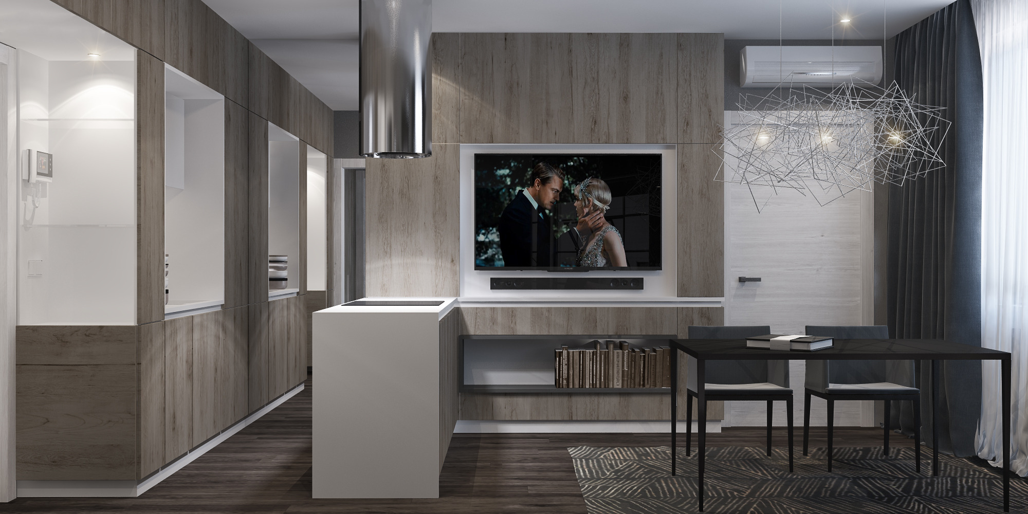 2016 年完工的 RIVER PARK 公寓室内设计-6