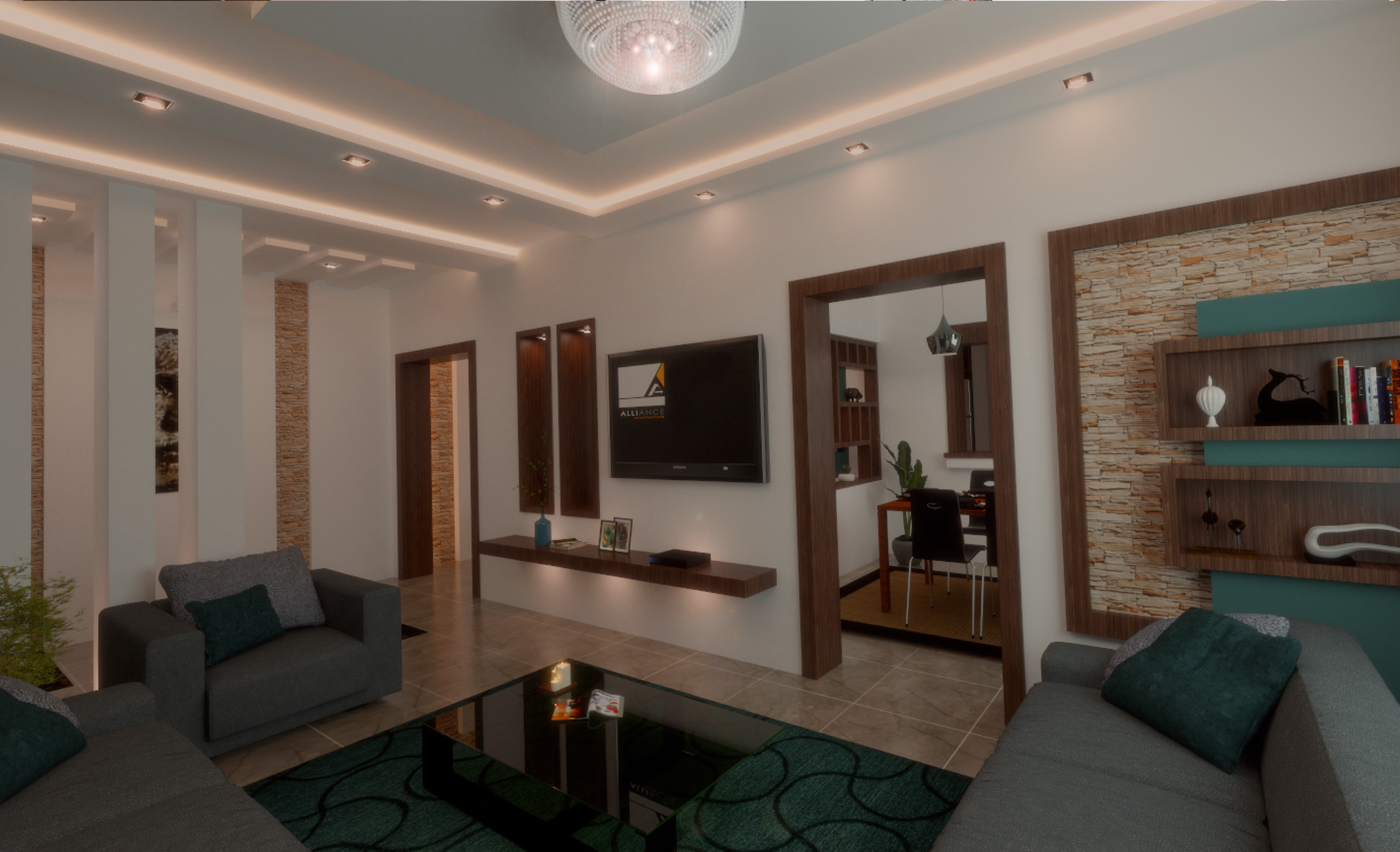 2017 年别墅 M.B.S 室内设计 | 定制家具与空间完美融合-3