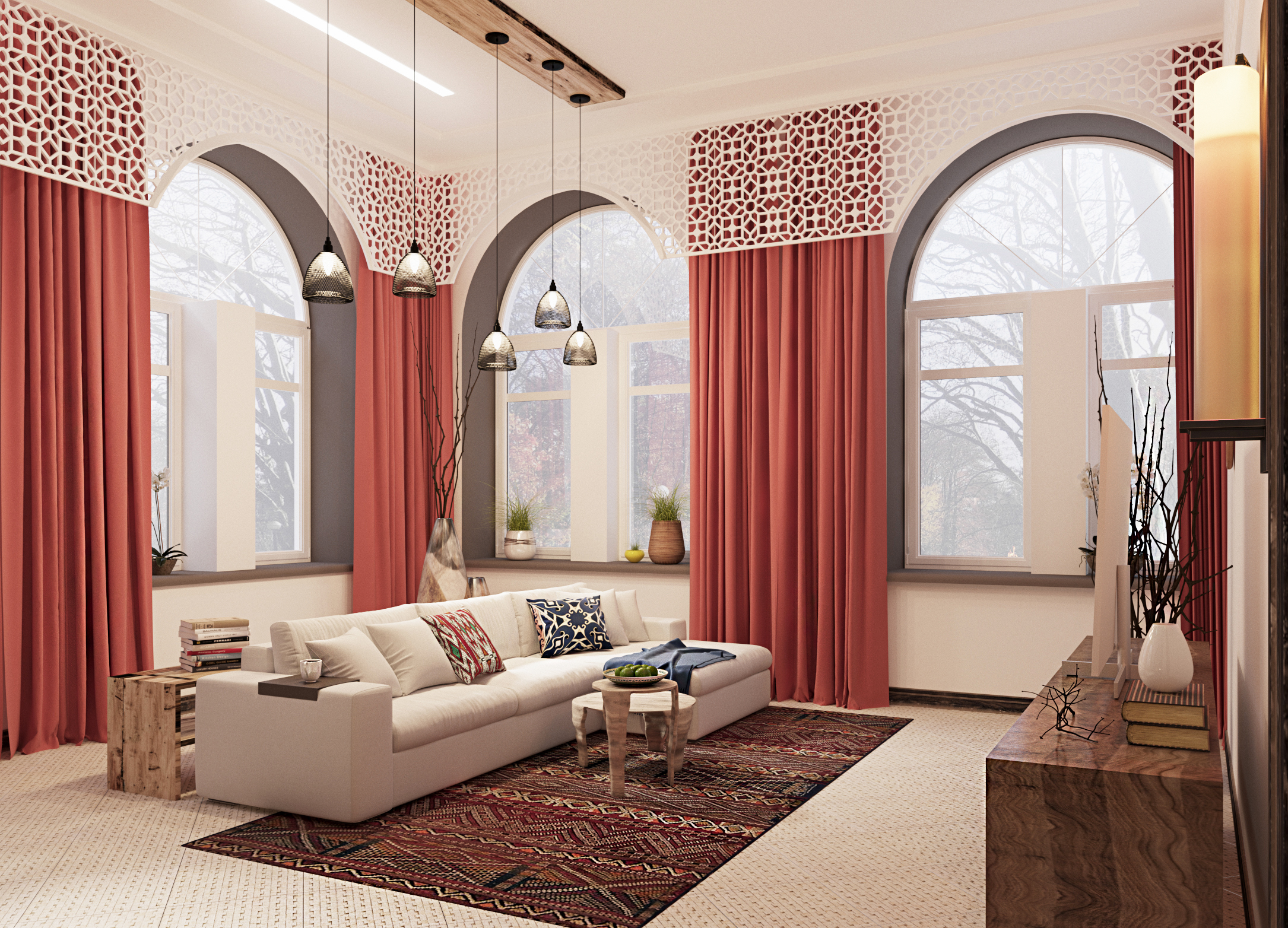 House. Moroccan motifs - 1nd floor-22