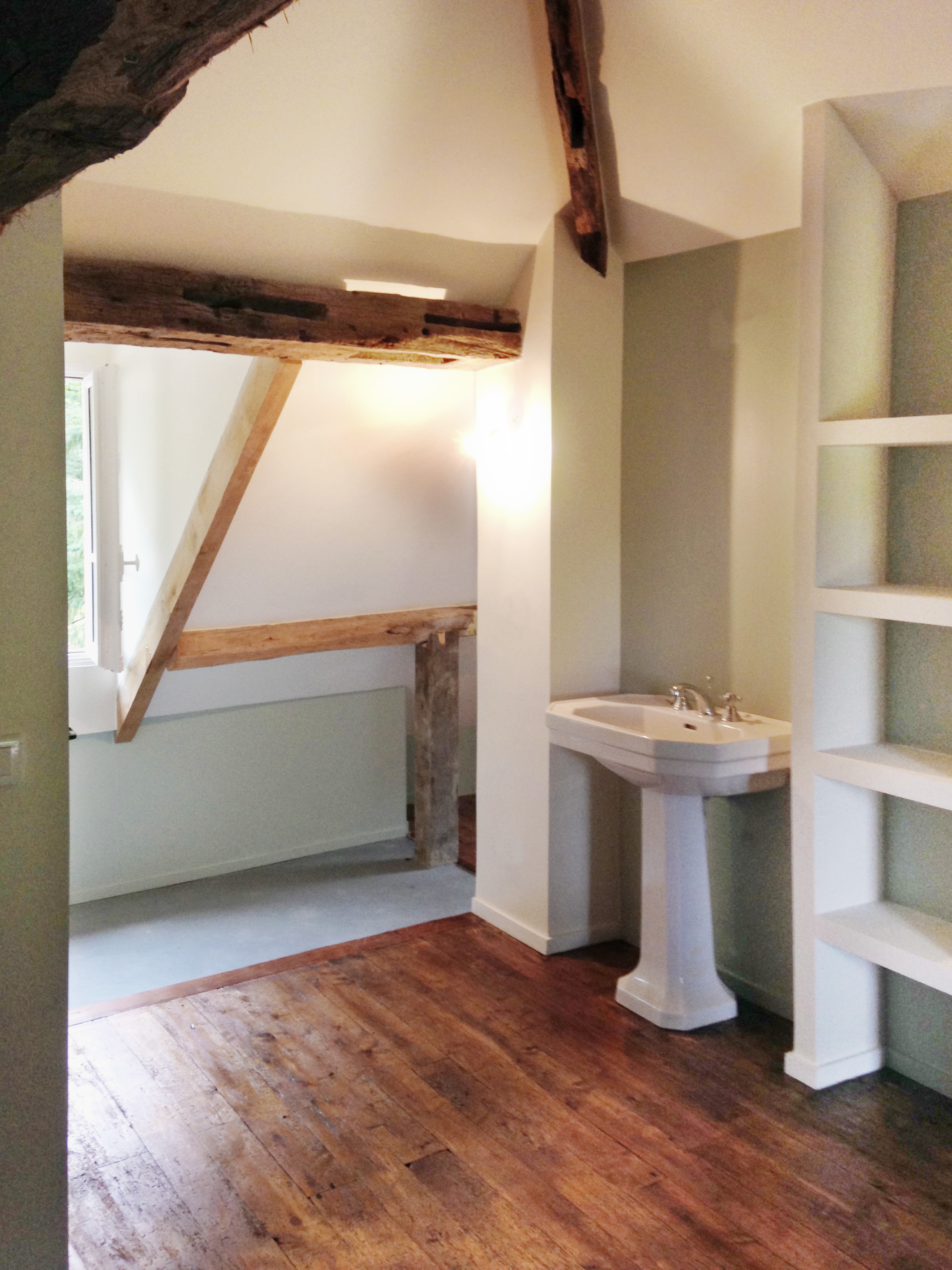 湖边猎屋的现代改造-24