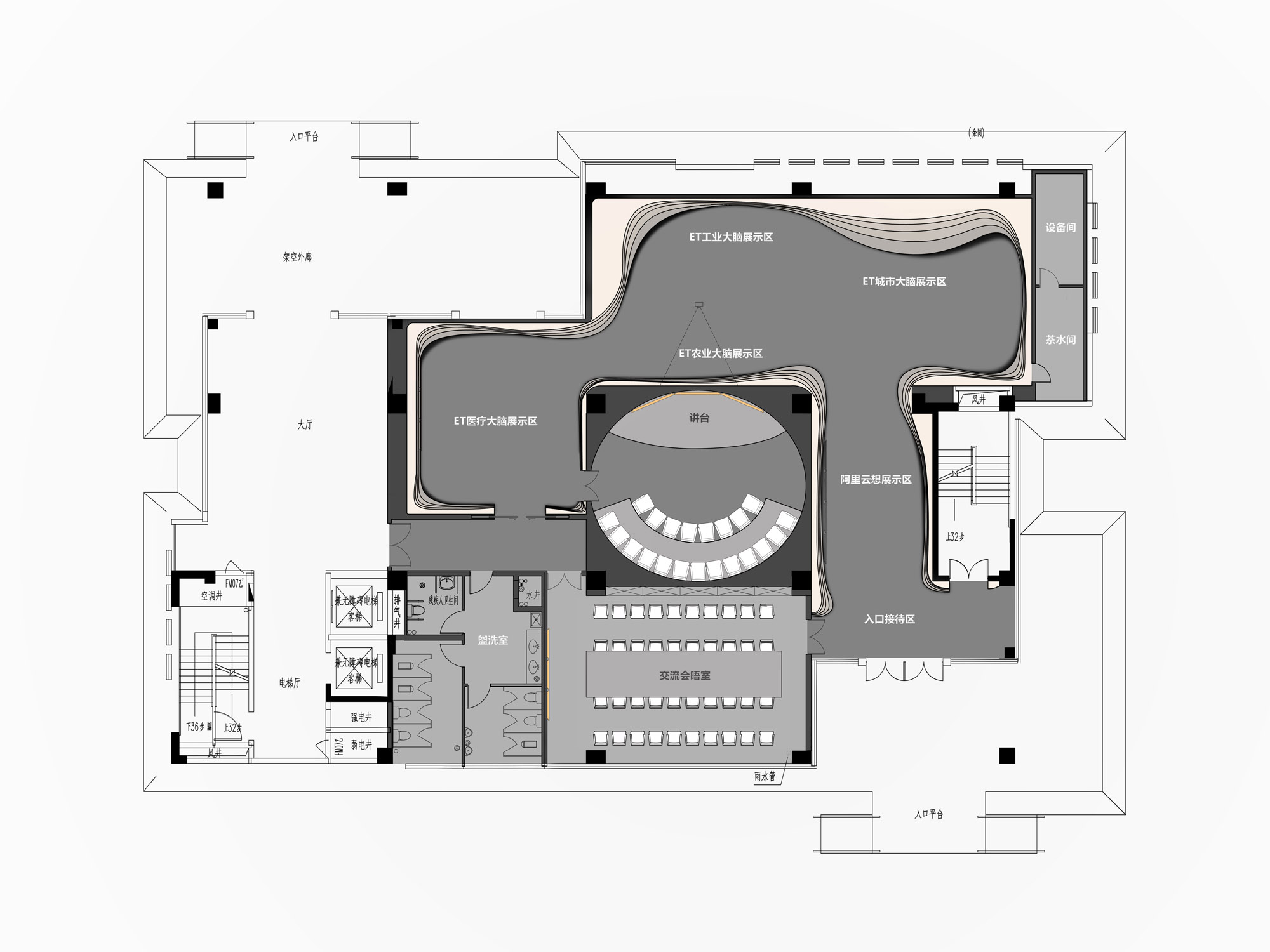 重庆印象 | 阿里云山城智慧展厅-13