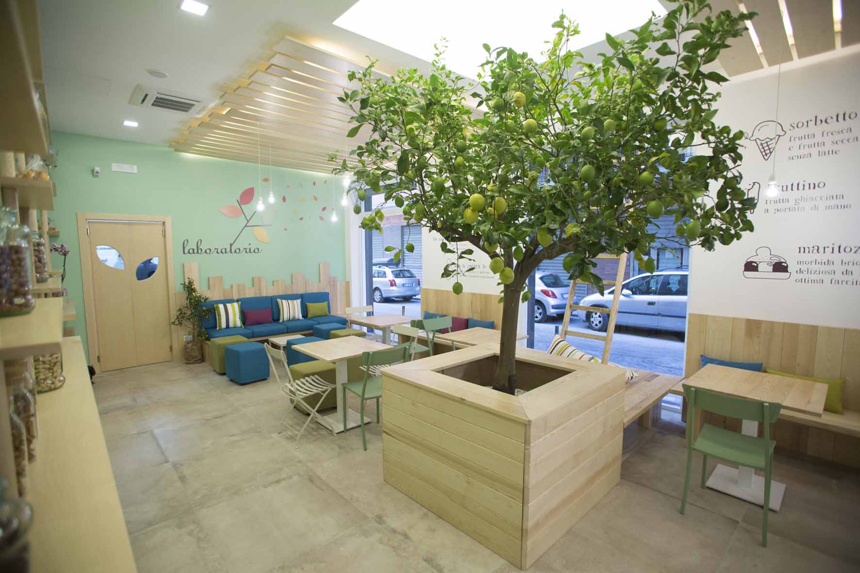 意大利 Citrus Gelateria 室内设计 | 融合传统与现代的休闲空间-3