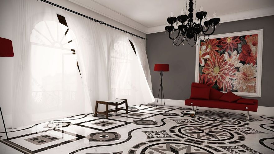 2015 年室内设计佳作 | 大理石与马赛克打造极致卫浴空间-17