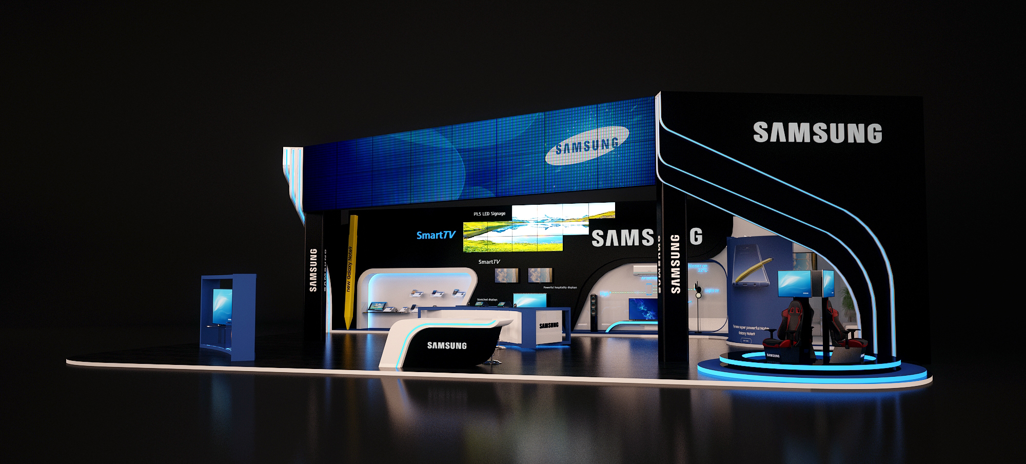 SAMSUNG ICT Booth-1