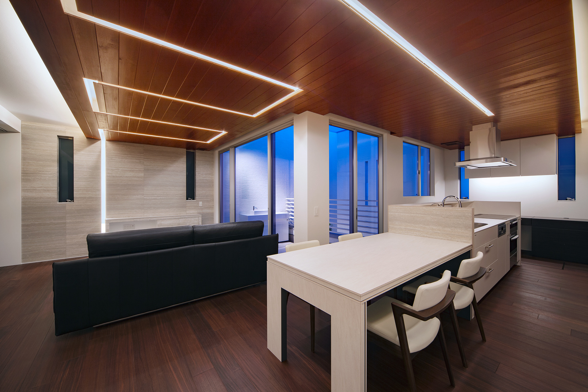 Y8-house | 红松地板与石墙的现代日式家居-20