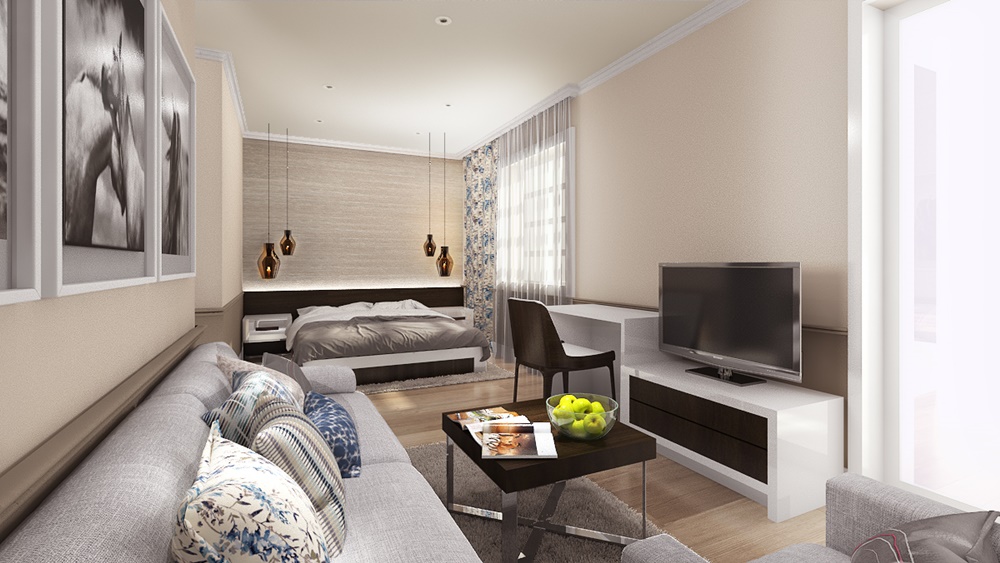 折衷风格酒店内饰-12