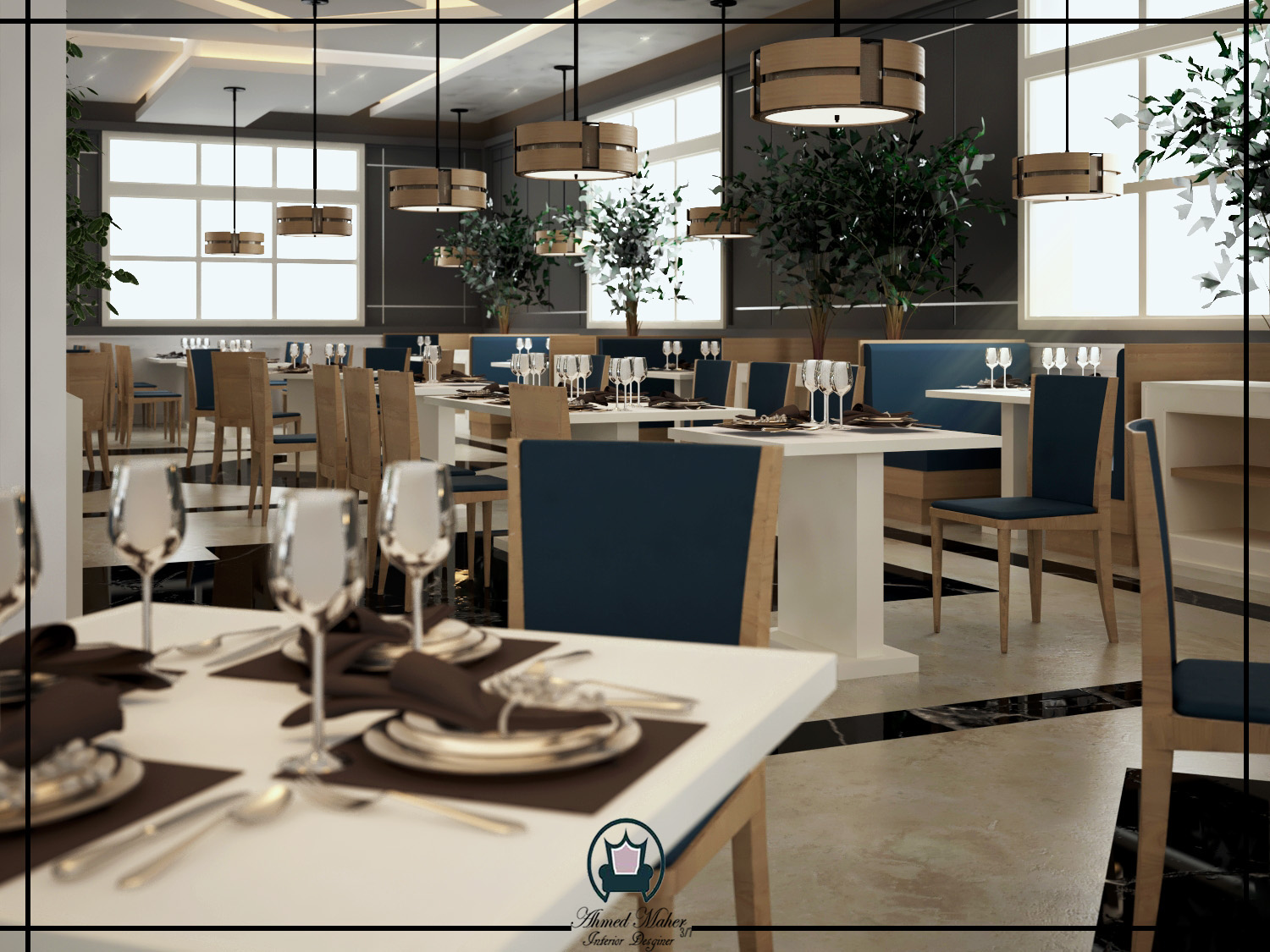 Main Restaurant -interior design--6