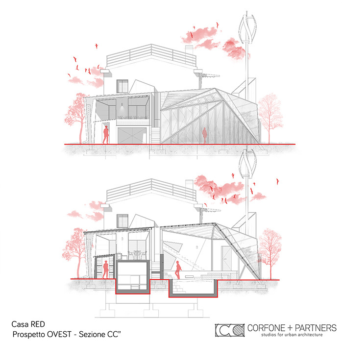 意大利乡村别墅“Casa RED”绿色环保设计-13
