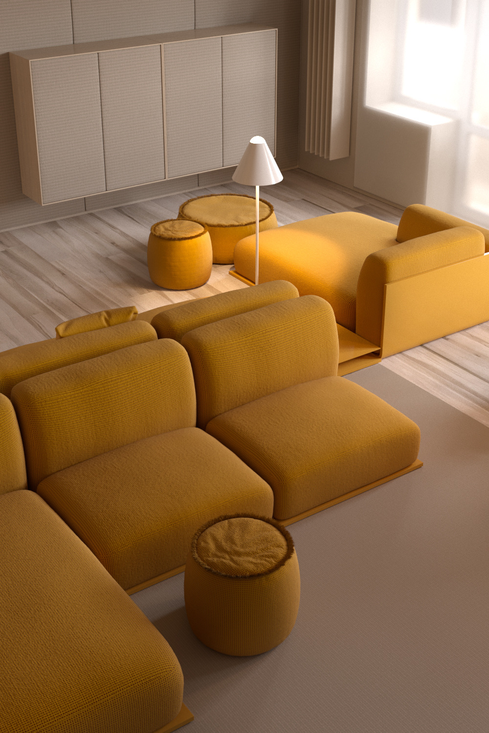 基辅中心 192 平米现代风公寓设计-2