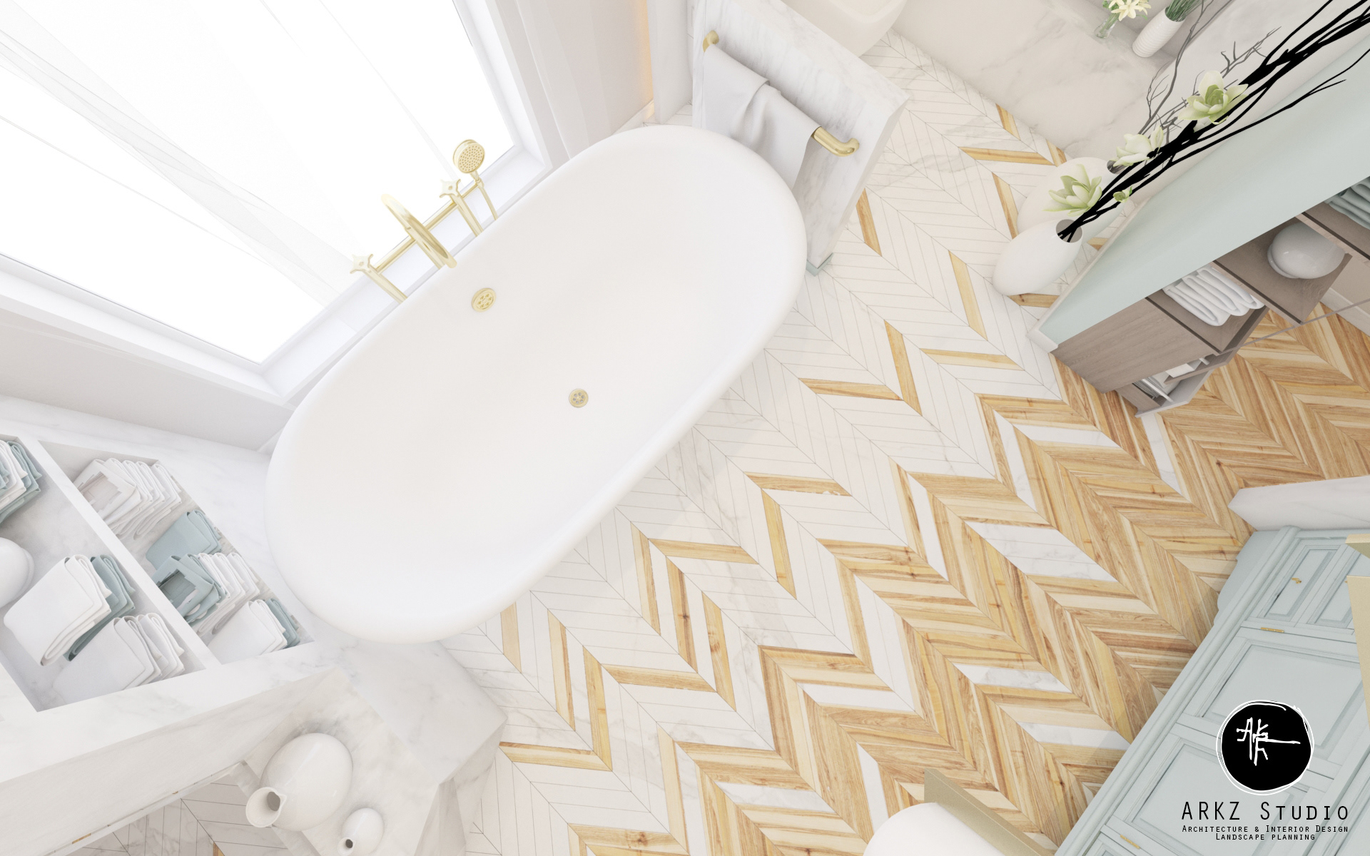 梦想成真，品质空间之美——ARKZ 建筑事务所主卧套房改造-2