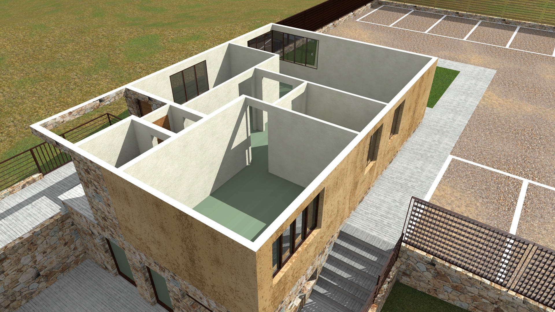 保护 Poggio dei Pini 大坝的景观规划-14