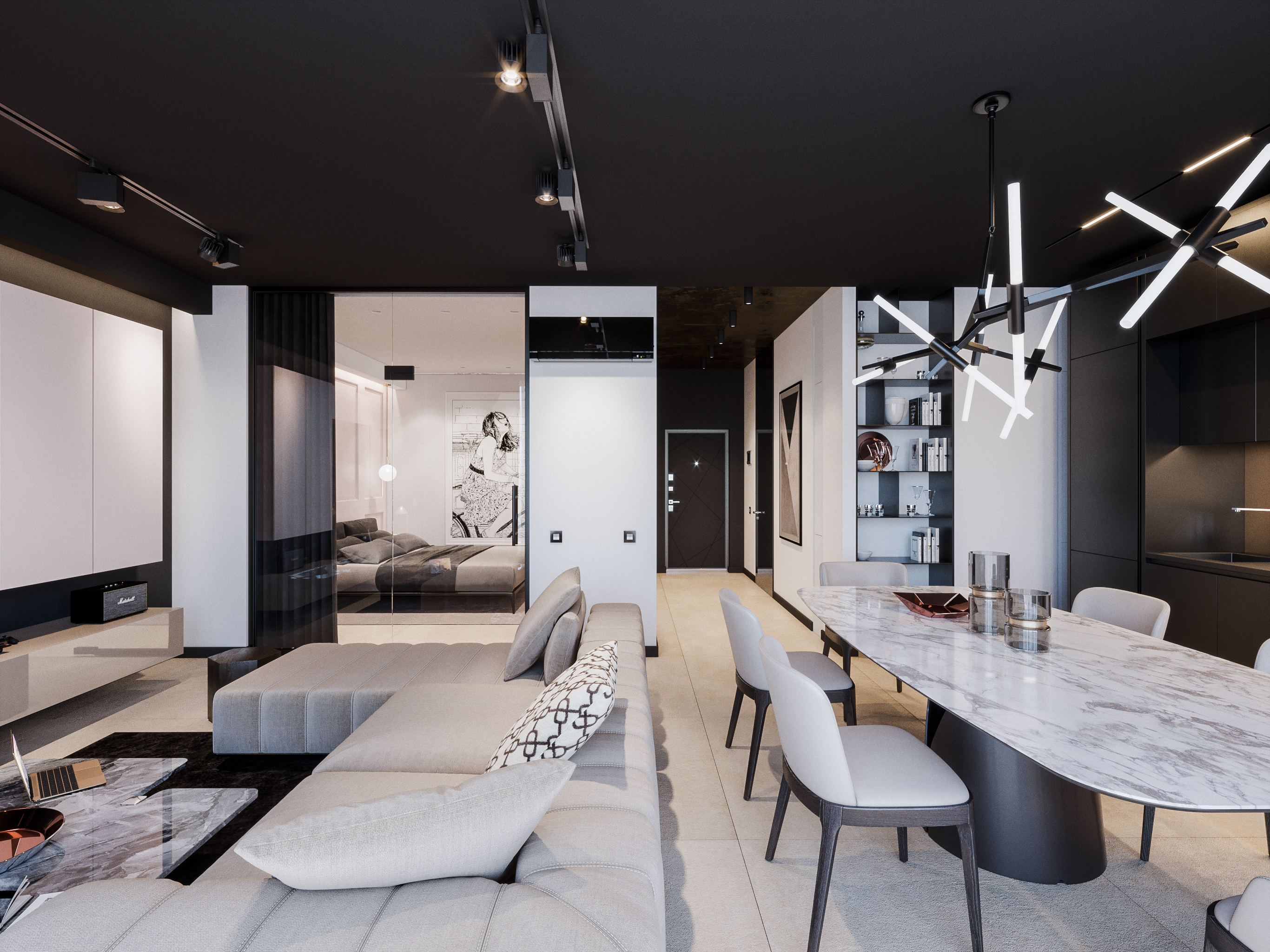 Апартаменты холостяка 3-6