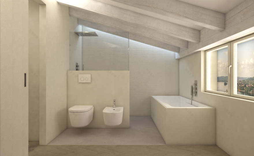 湖景别墅,意式自然风情-17