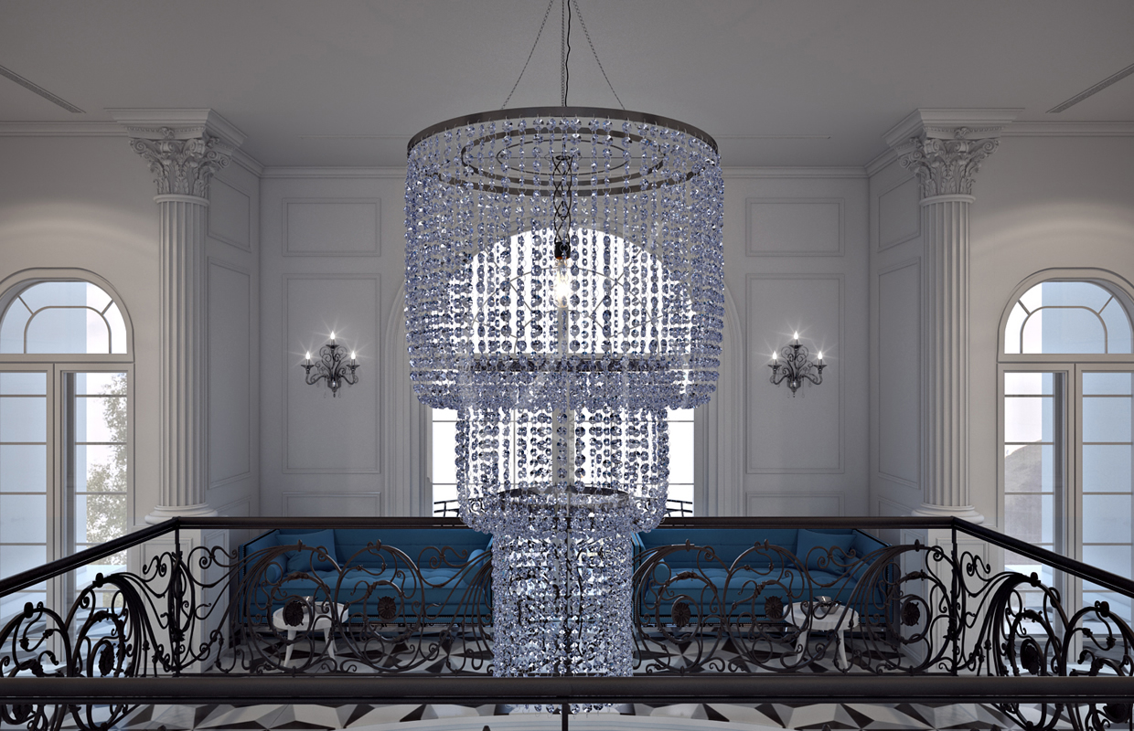 卡塔尔新古典宫殿设计，完美融合古典与现代-12