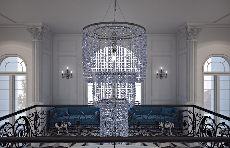 卡塔尔新古典宫殿设计,完美融合古典与现代-12