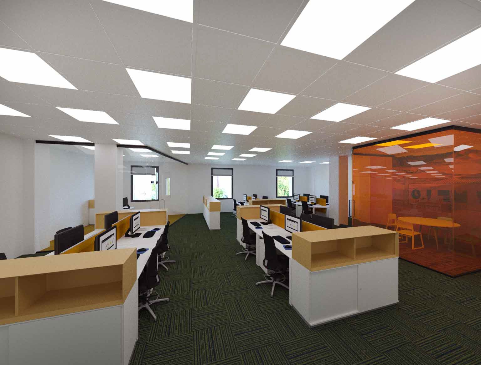 《绿洲》办公室设计 | 苏式工厂变现代化空间-20