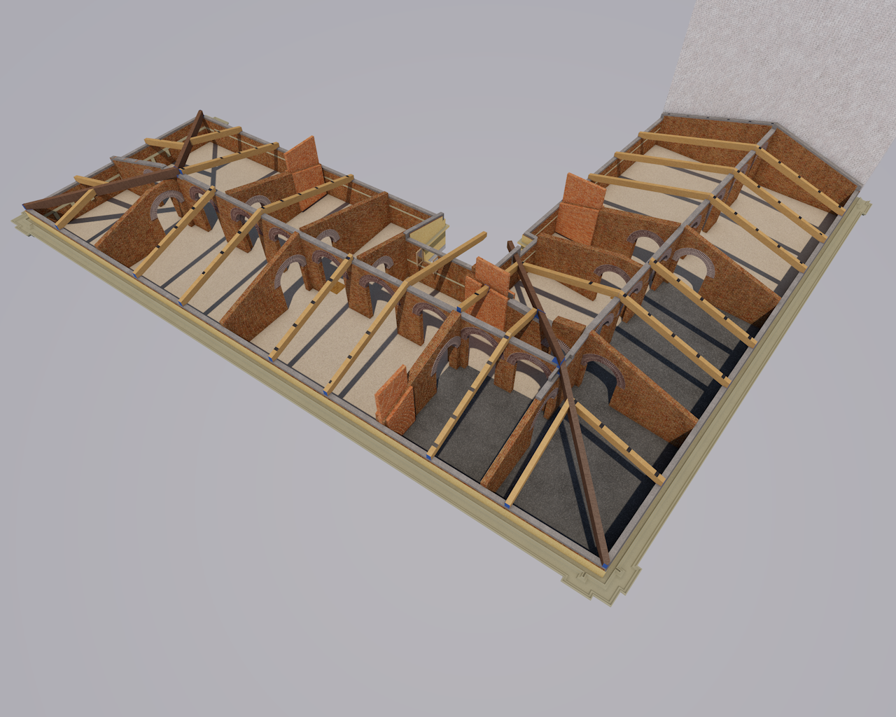 90 年代建筑翻新 | 木质嵌板与红砖的和谐共生-9