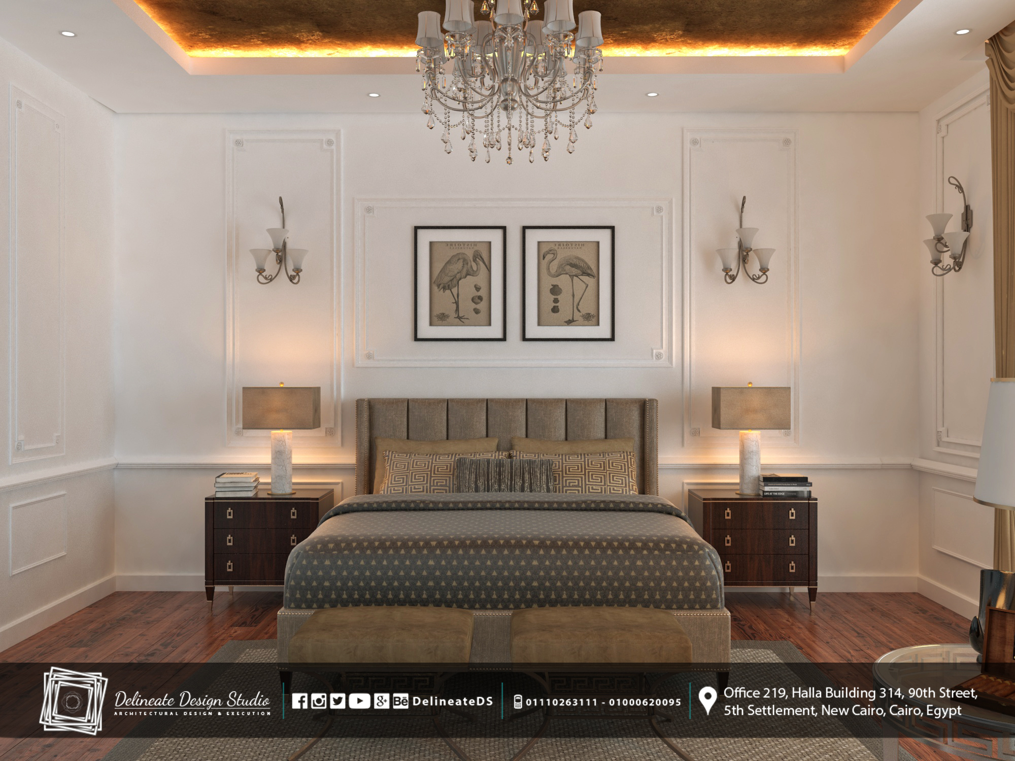 新开罗别墅 | 现代宜居的室内外设计-33