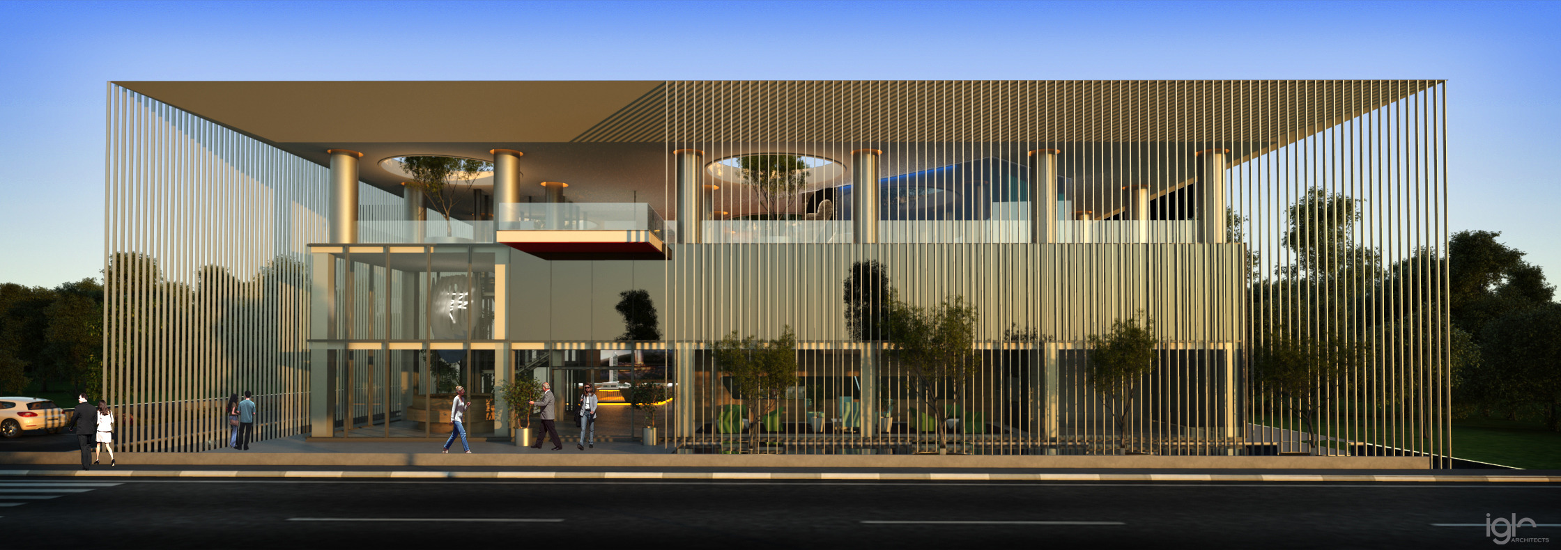 伊兹密尔销售办公室——工业建筑的现代改造-11