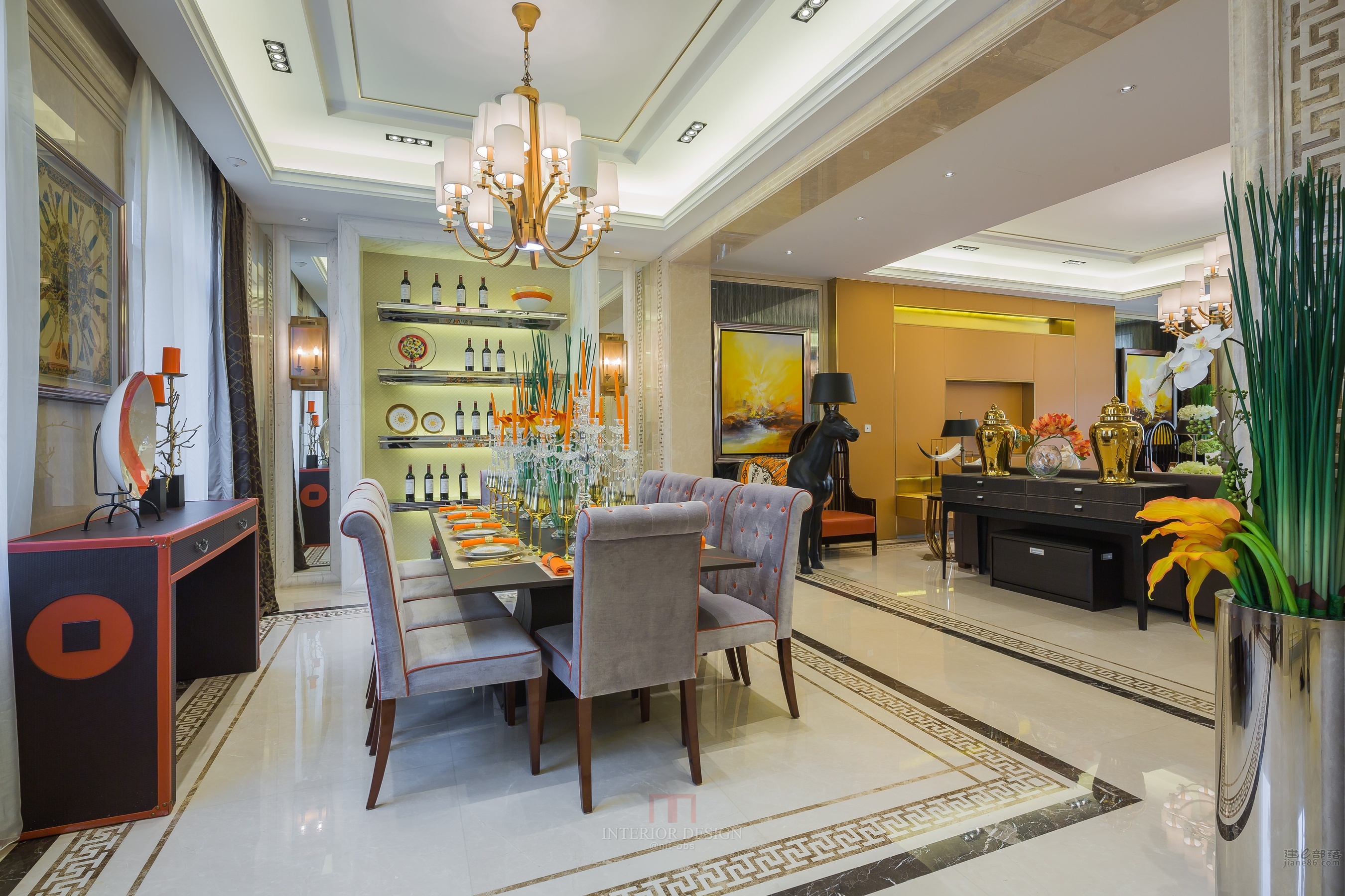 【上海李孙建筑设计】苏州中海国际社区AN户型别墅样板房-14