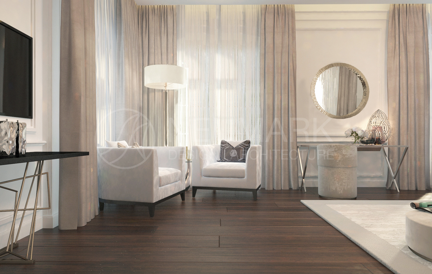 莫斯科英伦风豪华别墅设计-19