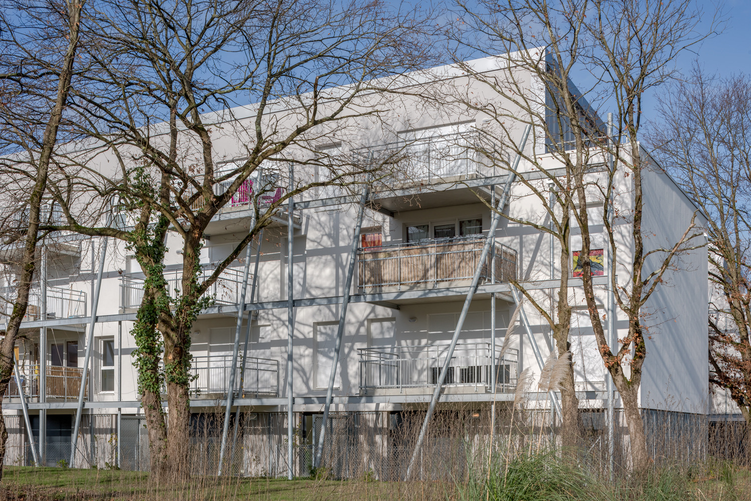 2018 年完工的 Les Erables 公寓设计展现独特魅力-15