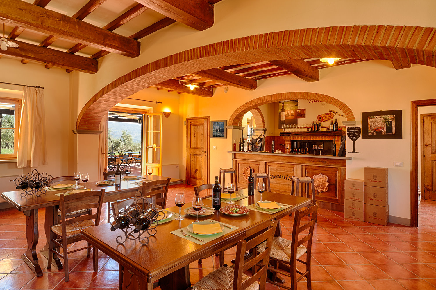 《strategic Agriturismo Panzanello  | Chianti Classico 的战略位置和全景视野-0