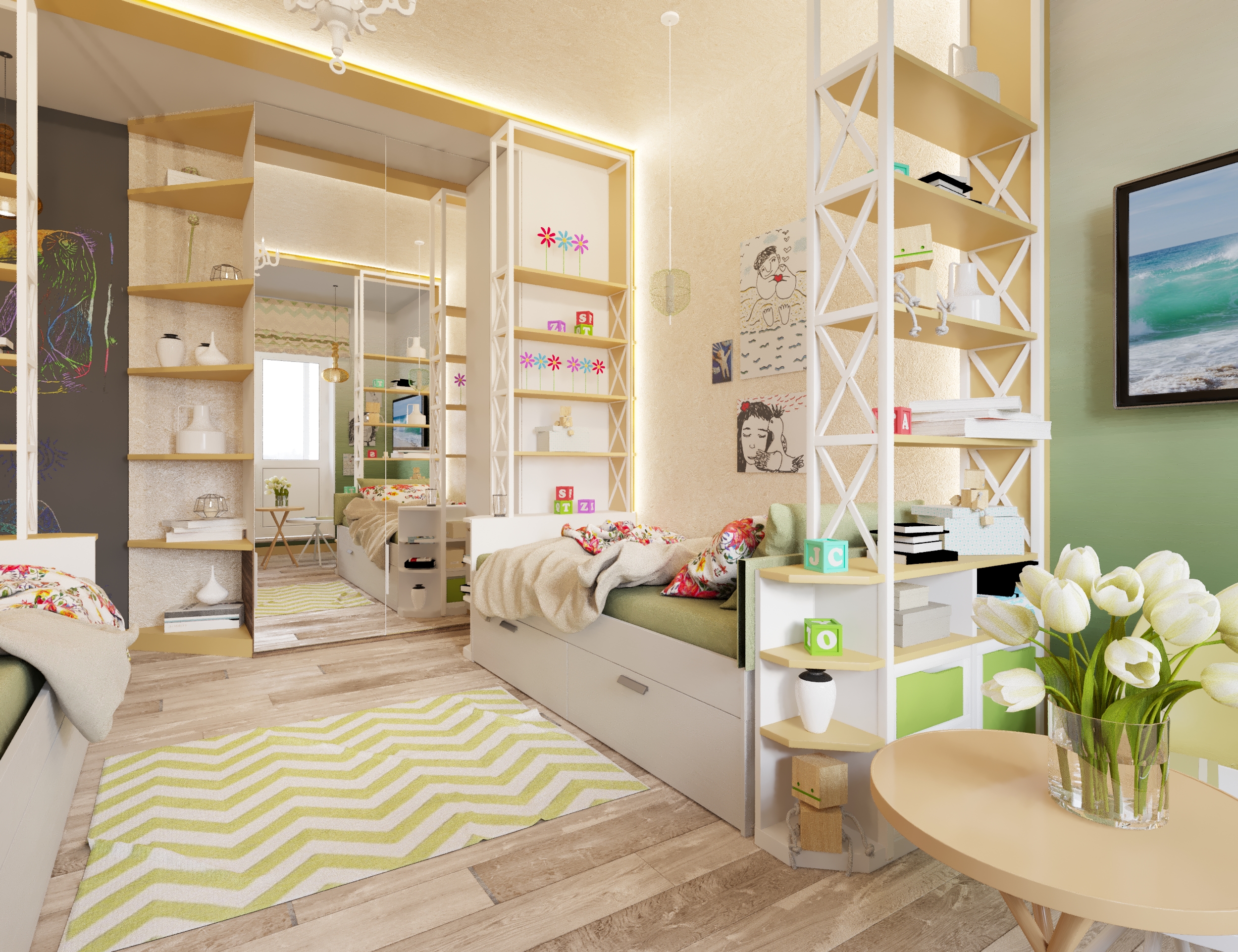 梦幻童趣空间—— Omnia 设计工作室儿童房案例鉴赏-15