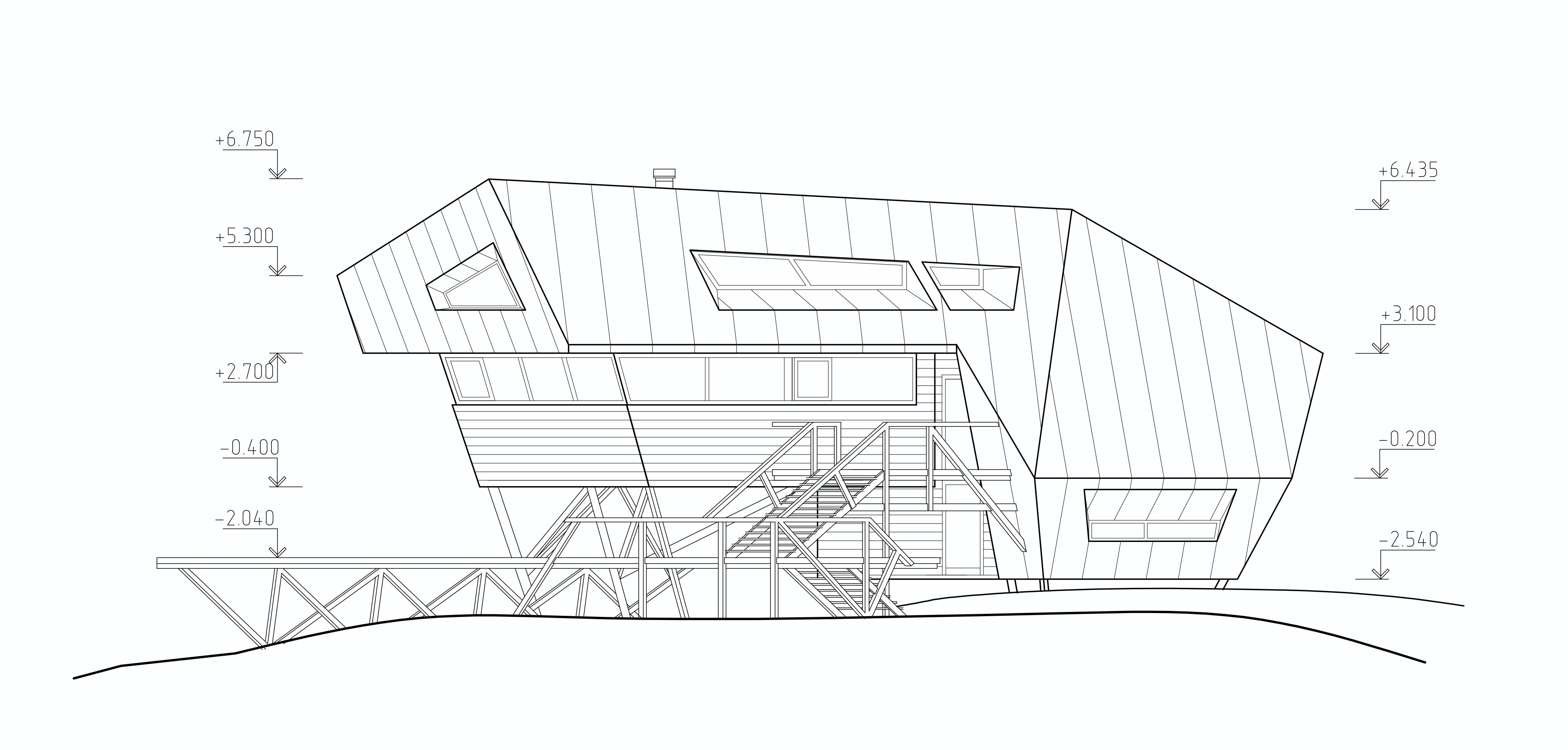 自然公园 Ergaki 山间度假屋设计-8
