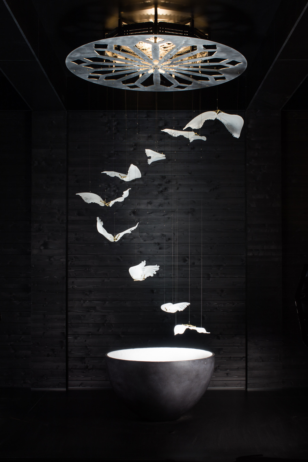 维也纳 Vasku & Klug 工作室“水晶自动机械”光装置-15