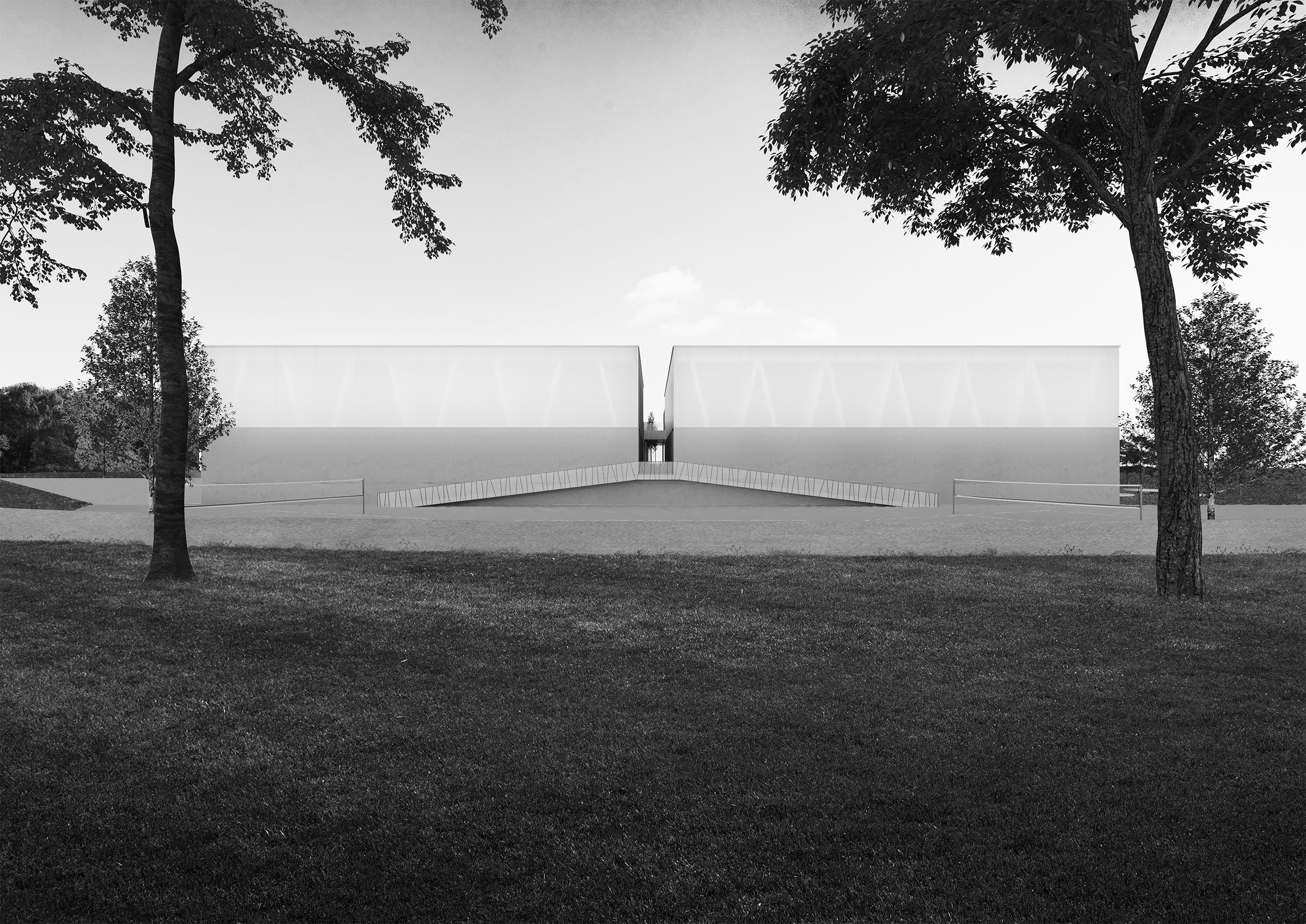 2020 年完工的意大利 Cassola 运动岛公园-8