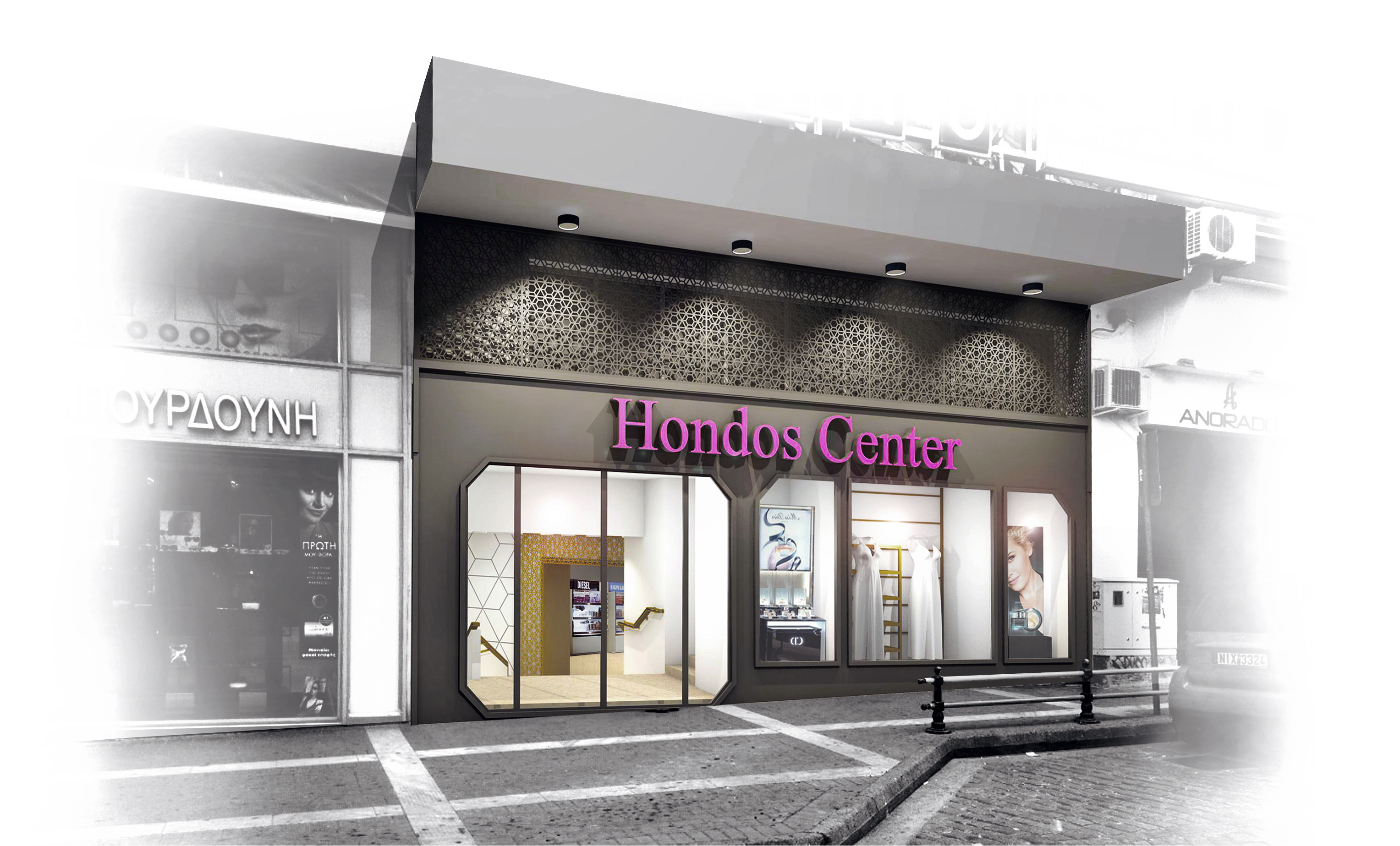 2016 年完成的化妆品多商店购物中心设计-0