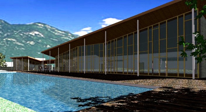 意大利 Domodossola 公园与市政市场改造-2