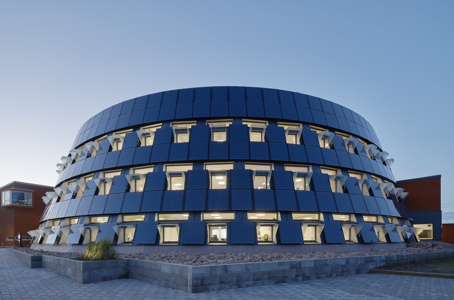 奥兰 PAF 总部,节能环保的被动式办公楼-39