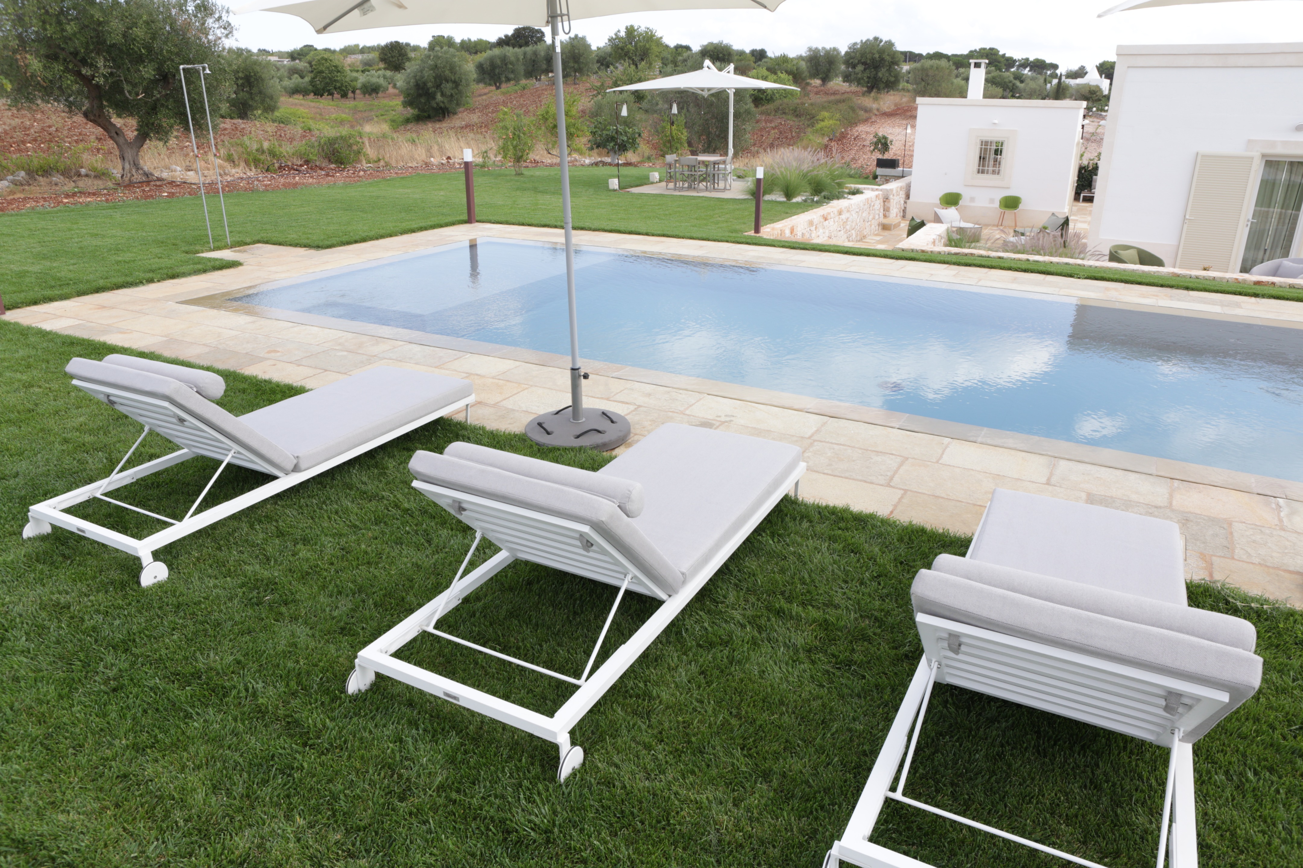 意大利乡村风格泳池设计-21